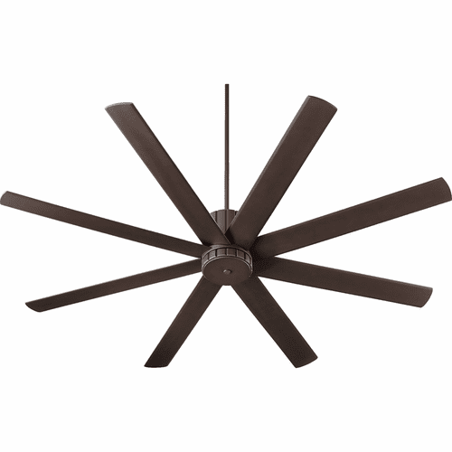 Quorum Proxima 72" 8-Blade Ceiling Fan - Oiled Bronze - 96728-86