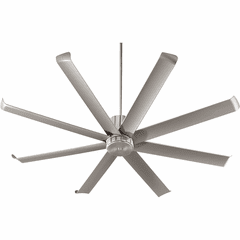 Quorum Proxima Patio Fan 72" - Satin Nickel - 196728-65