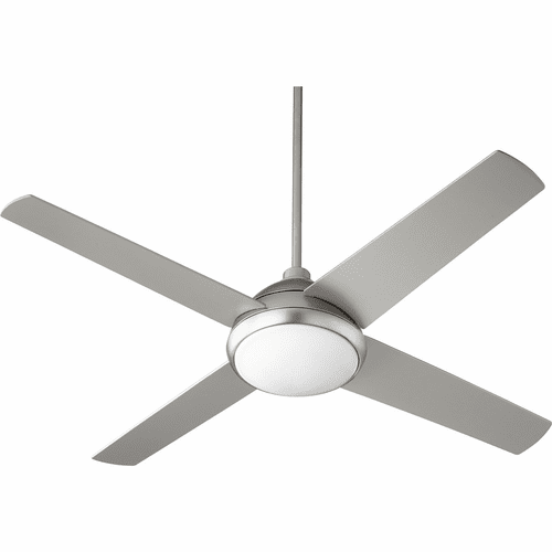 Quorum Quest 52" LED Ceiling Fan - Satin Nickel - 68524-65