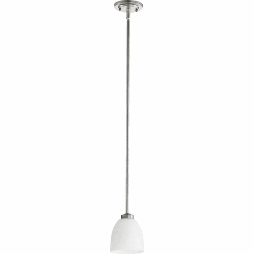 Quorum Reyes 1-LT Mini Pendant - Classic Nickel - 3060-64