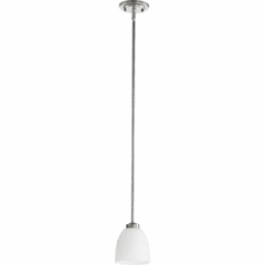 Quorum Reyes 1-LT Mini Pendant - Classic Nickel - 3060-64 Quorum Reyes 1-LT Mini Pendant - Classic Nickel - 3060-64
