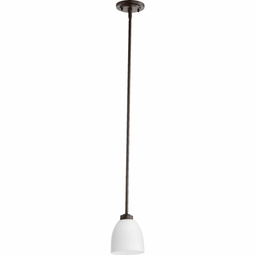 Quorum Reyes 1-LT Mini Pendant - Oiled Bronze - 3060-86