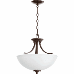 Quorum Reyes 3-LT Dual Mount - Oiled Bronze - 2760-16-86