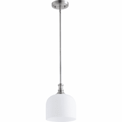 Quorum Richmond 1-LT Pendant - Satin Nickel - 3911-65