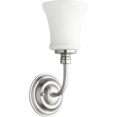 Quorum Rossington 1-LT Wall Mount - Satin Nickel - 5522-1-65