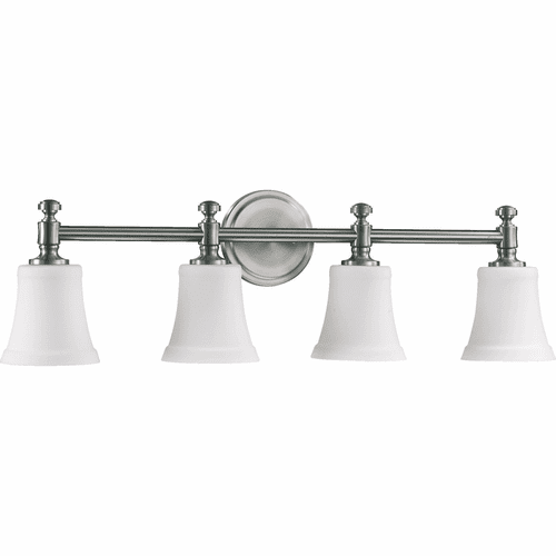 Quorum Rossington 4-LT Vanity - Satin Nickel - 5122-4-65