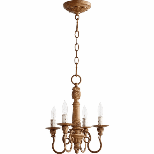 Quorum Salento 13" 4-LT Chandelier - French Umber - 6006-4-94