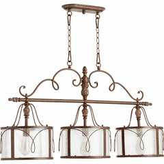 Quorum Salento 3-LT Island Light - Vintage Copper - 6506-3-39
