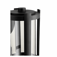 Quorum Solu 1-LT 11" Outdoor Wall Lantern - Noir  - 709-11-69