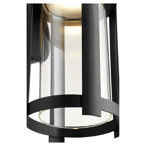 Quorum Solu 1-LT 14" Outdoor Wall Lantern - Noir  - 709-14-69