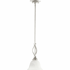 Quorum Spencer 1-LT Pendant - Classic Nickel - 3110-64