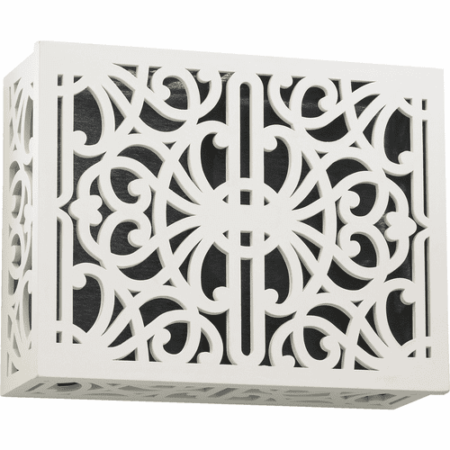 Quorum Surf Mount Door Chime Grill - Studio White - 7-115-08