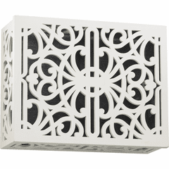 Quorum Surf Mount Door Chime Grill - Studio White - 7-115-08