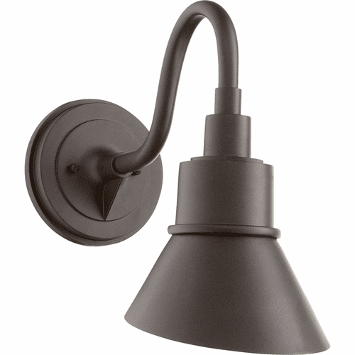 Quorum Torrey Small Outdoor Lantern - Oiled Bronze - 730-86