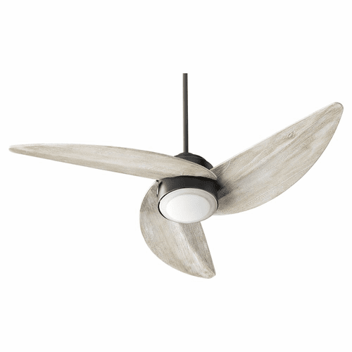 Quorum Trinity 1-LT LED Ceiling Fan - Noir  - 41523-69