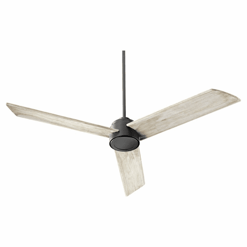 Quorum Trio 60" 3-Blade Ceiling Fan - Noir  - 35603-69