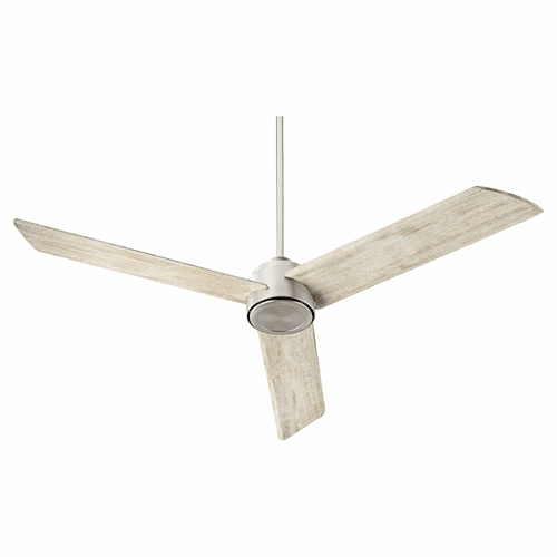 Quorum Trio 60" 3-Blade Ceiling Fan - Satin Nickel  - 35603-65