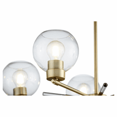 Quorum Volan 5-LT Chandelier - Aged Brass  - 6317-5-80