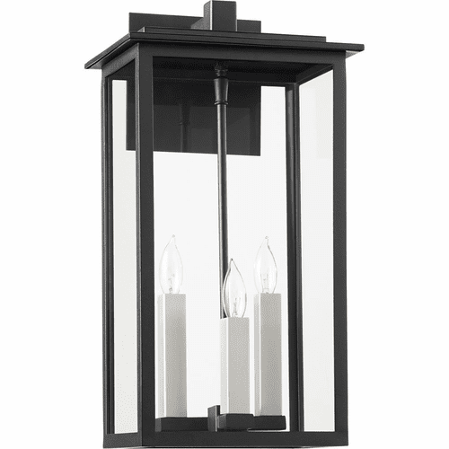 Quorum Westerly 3-LT Outdoor Wall Mount - Noir  - 7027-3-69