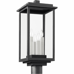 Quorum Westerly 4-LT Post Lantern - Noir  - 7029-4-69