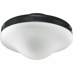 Quorum Wet LED Patio Fan Light Kit - Matte Black - 1377-859 Quorum Wet LED Patio Fan Light Kit - Matte Black - 1377-859