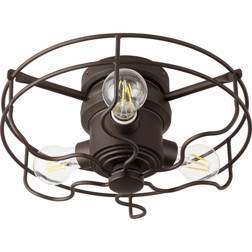 Quorum Windmill 3-LT Cage Light Kit - Oiled Bronze - 1905-86