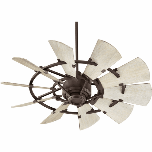 Quorum Windmill 44" Ceiling Fan - Oiled Bronze - 94410-86