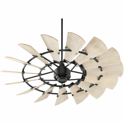 Quorum Windmill 60" Ceiling Fan - Noir - 96015-69
