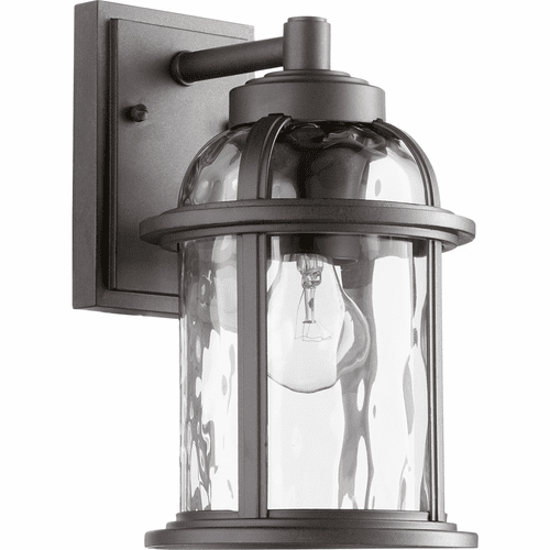 Quorum Winston 1-LT Outdoor Wall Lantern - Oiled Bronze - 7760-86