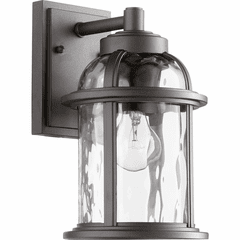 Quorum Winston 1-LT Outdoor Wall Lantern - Oiled Bronze - 7760-86
