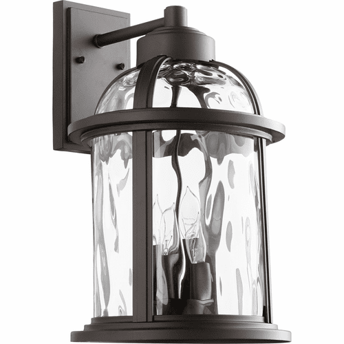 Quorum Winston 4-LT Outdoor Wall Lantern - Oiled Bronze - 7760-4-86