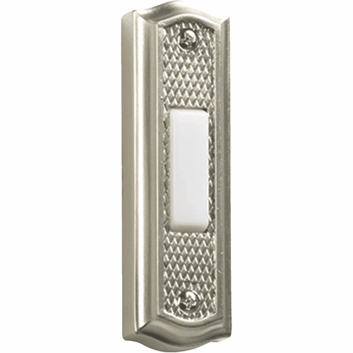 Quorum Zinc Door Door Chime Button - Satin Nickel - 7-301-65