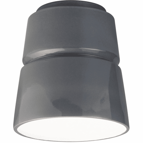 Radiance Cone Outdoor Flushmount - Gloss Gray - CER-6150W-GRY