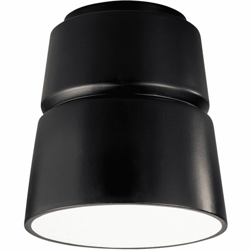 Radiance Cone Outdoor Flushmount - Matte Black - CER-6150W-CRB
