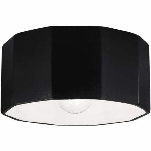 Radiance Deca Outdoor Flushmount - Matte Black - CER-6180W-CRB