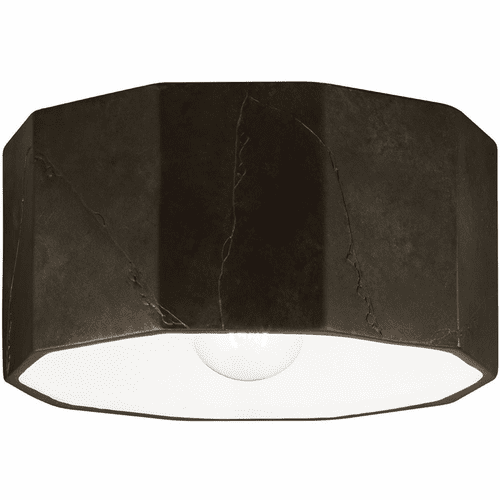 Radiance Deca Outdoor Flushmount - Tierra Red Slate - CER-6180W-SLTR