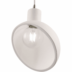 Radiance Sphangle Pendant - Bisque - CER-6480-BIS-NCKL-WTCD Radiance Sphangle Pendant - Bisque - CER-6480-BIS-NCKL-WTCD