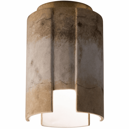 Radiance Stagger Outdoor Flushmount - Greco Travertine - CER-6160W-TRAG