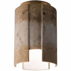 Radiance Stagger Outdoor Flushmount - Greco Travertine - CER-6160W-TRAG