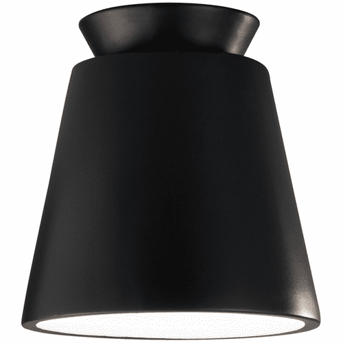 Radiance Trapezoid Outdoor Flushmount - Matte Black - CER-6170W-CRB