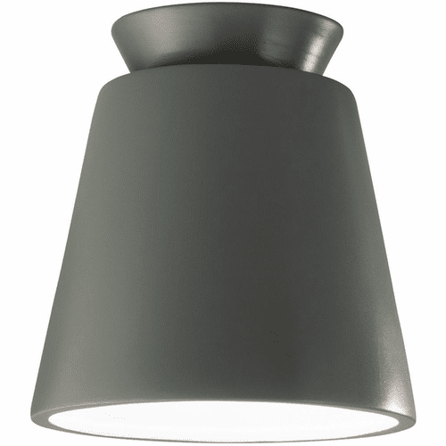 Radiance Trapezoid Outdoor LED Flushmount - Green - CER-6170W-PWGN-LED1-1000