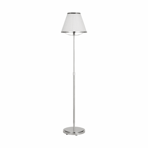 Ralph Lauren Esther 1-LT Floor Lamp - Polished Nickel - LT1141PN1
