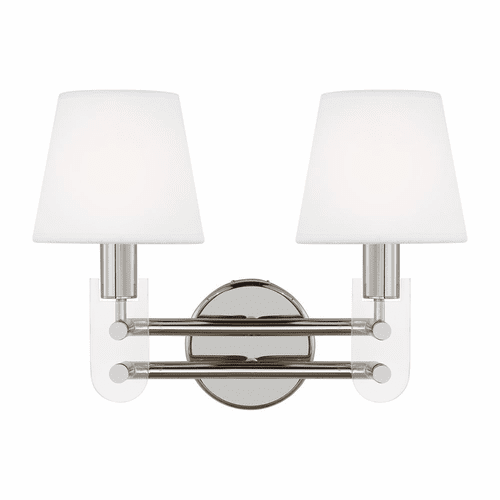 Ralph Lauren Jake 2-LT Vanity - Nickel - LV1052PN