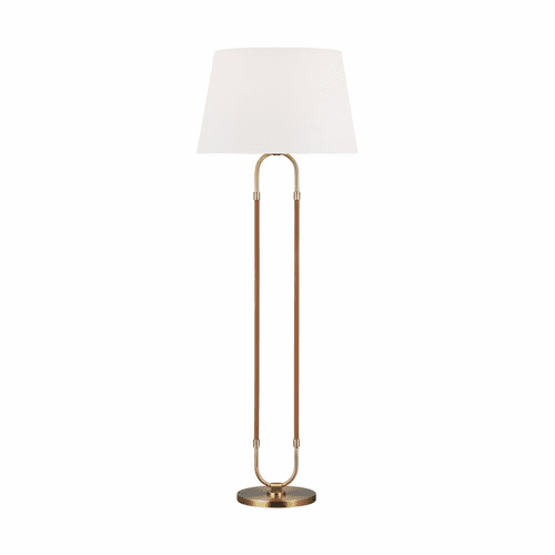 Ralph Lauren Katie 1-LT Floor Lamp - Brass - LT1031TWB1