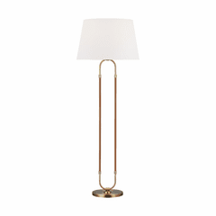Ralph Lauren Katie 1-LT Floor Lamp - Brass - LT1031TWB1