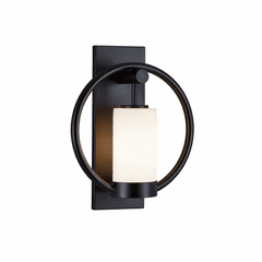 Redondo Outdoor 1-Light Wall Sconce - Matte Black - CLD-7732W-MBLK
