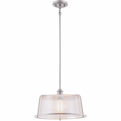 Revere 16" 1-Light Pendant - Brushed Nickel - FSN-4424-SEED-NCKL
