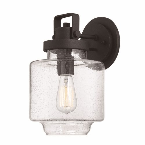 Rosecrans 1-LT Outdoor Wall Mount - Black - 72773-66