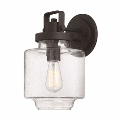 Rosecrans 1-LT Outdoor Wall Mount - Black - 72773-66