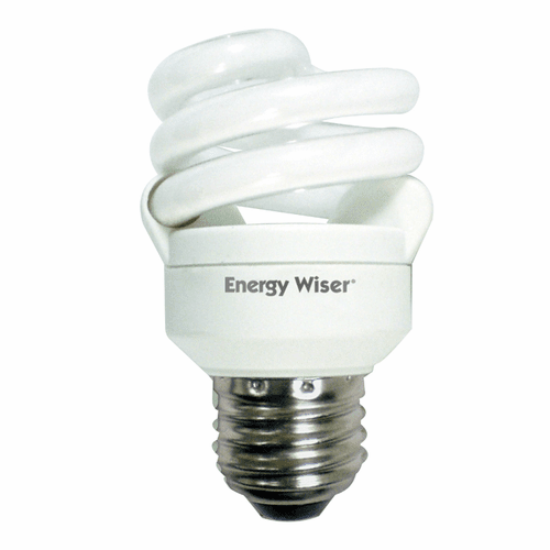 S7211 Super Mini 9 Watt Compact Fluorescent Warm White